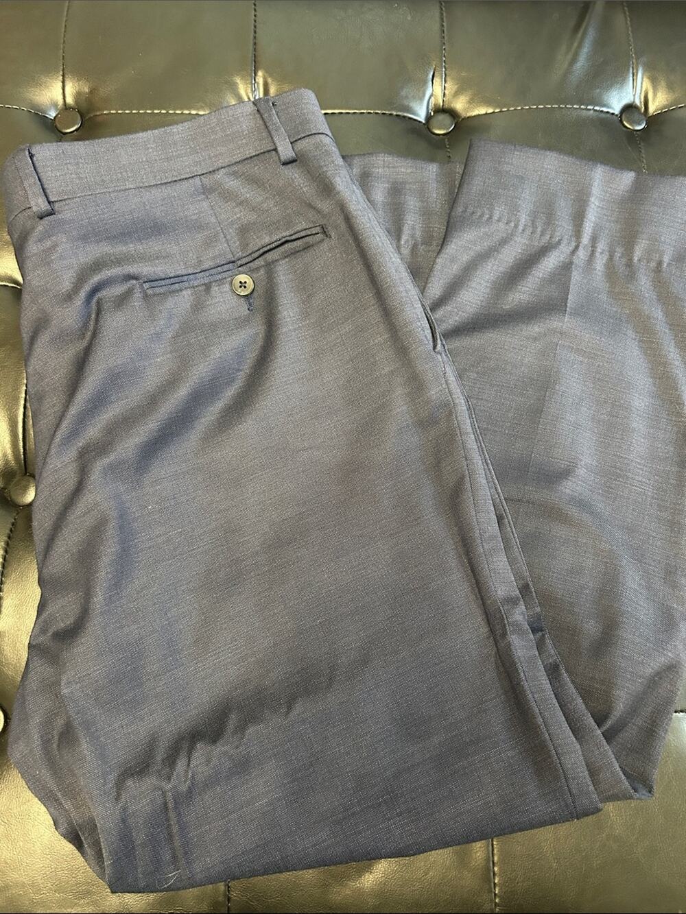 Kenneth Cole Men's Navy Dress Pants